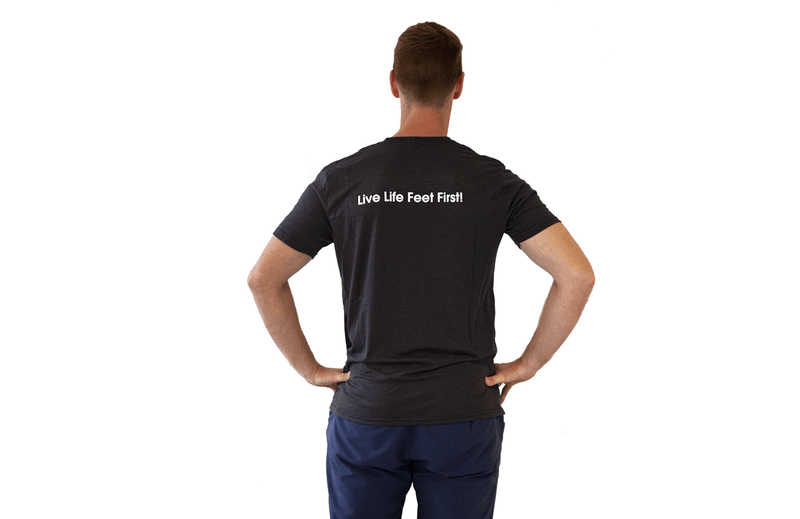 Xero Shoes Men Black T-Shirt Back Part