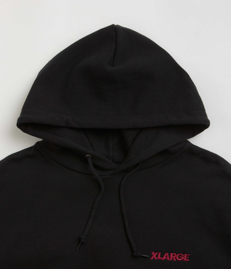 XLarge Chenille Slanted OG Hoodie in Black