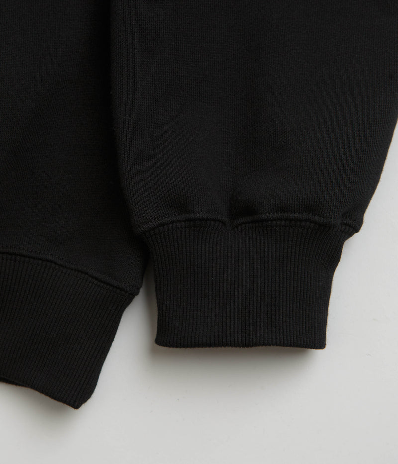 XLarge Chenille Slanted OG Hoodie in Black