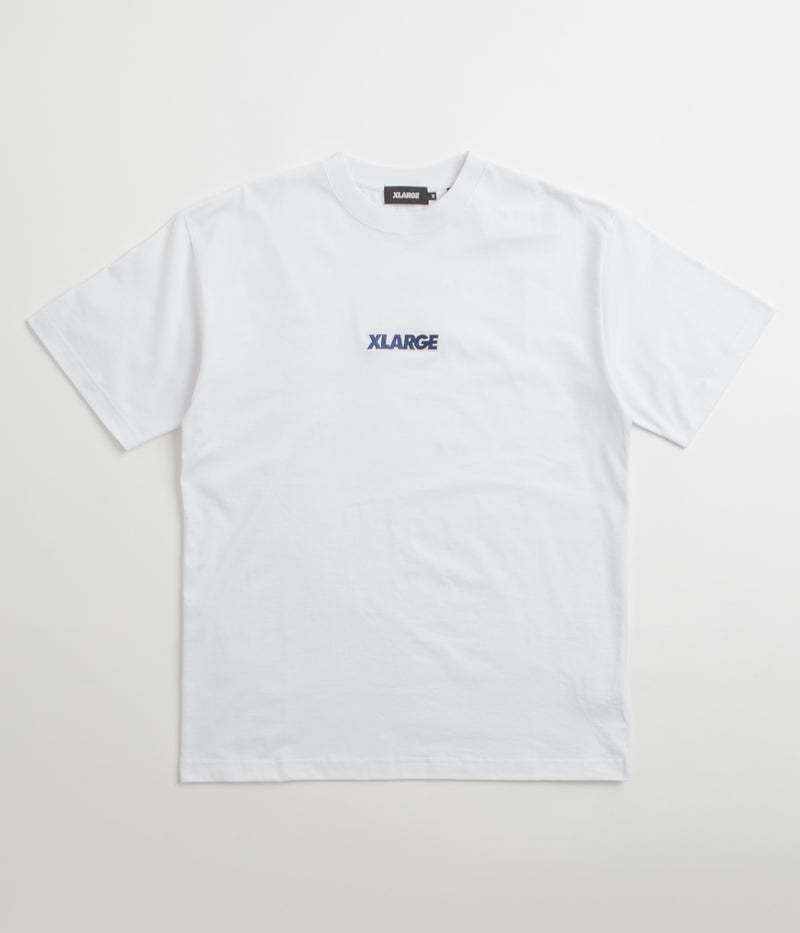 XLarge Embroidered Standard Logo T-Shirt in White
