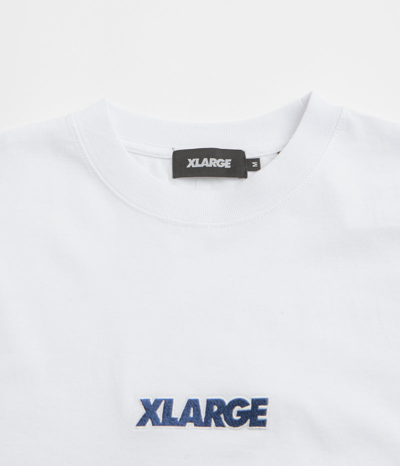 XLarge Embroidered Standard Logo T-Shirt in White