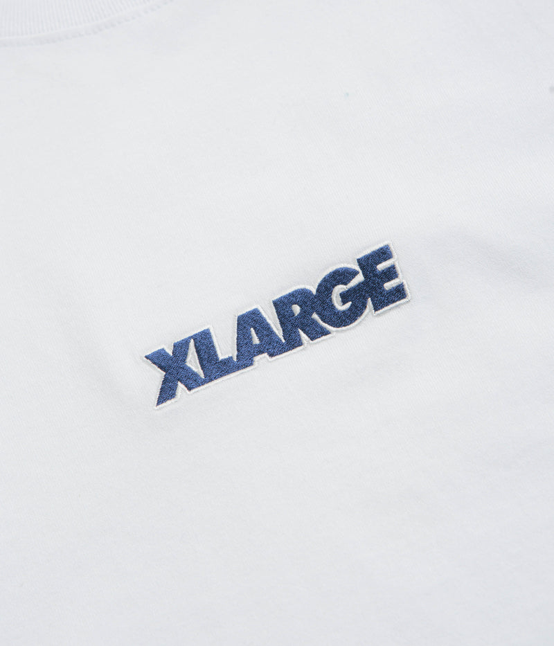 XLarge Embroidered Standard Logo T-Shirt in White