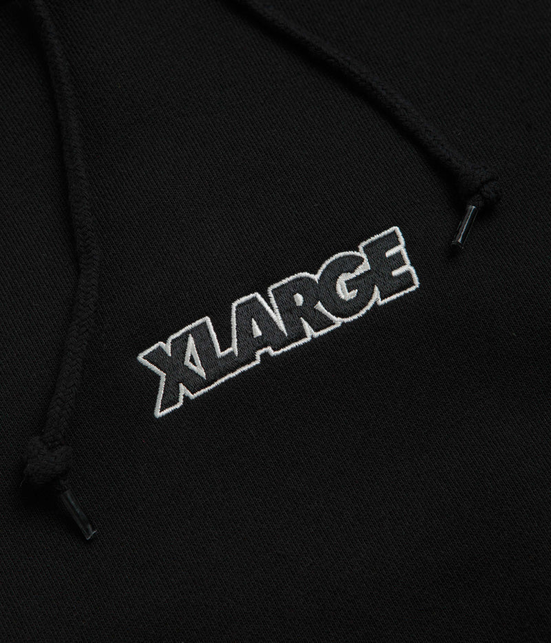XLarge Standard Logo Hoodie in Black