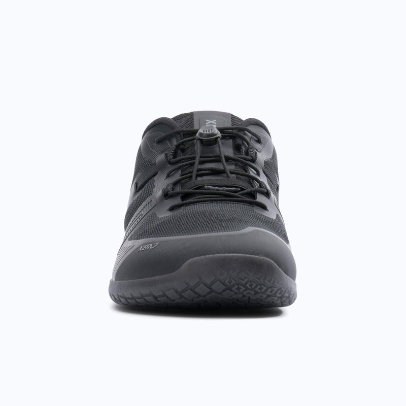 Xero Shoes XT Max Men Shoe in Black with Toe Facing Front