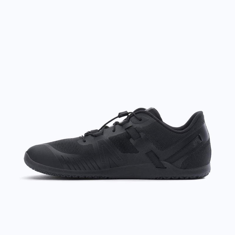 Xero Shoes XT Max Men Shoe in Black with Toe Facing Left
