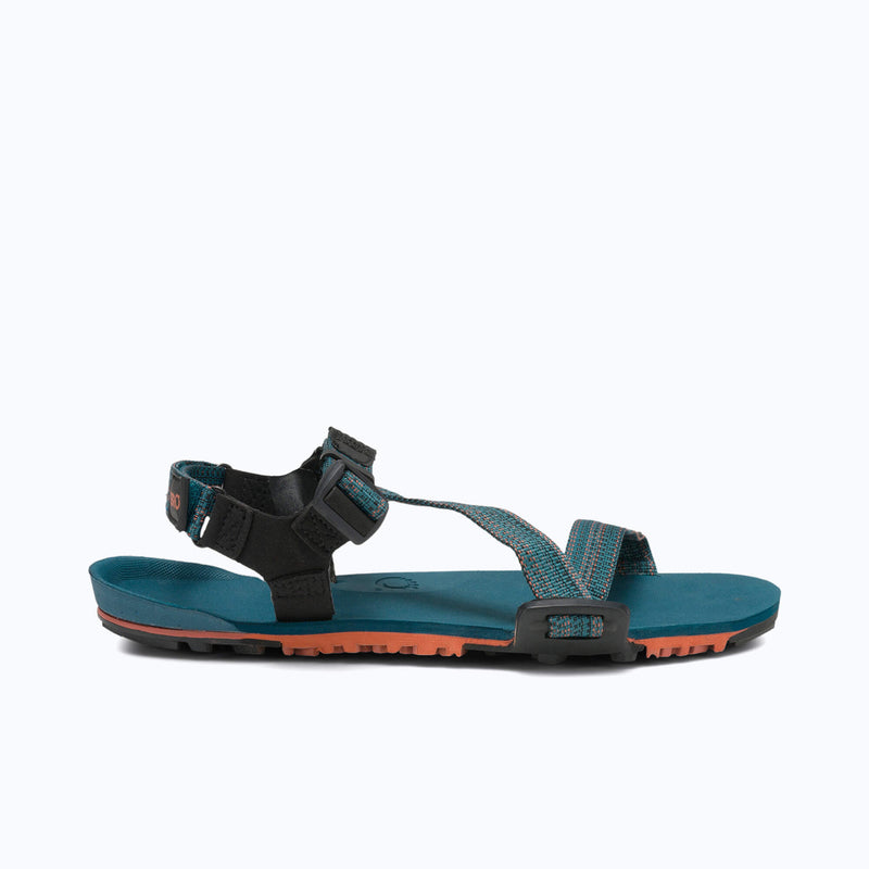 Xero Shoes Z-Trail EV - Men Sandal in Blue with Toe Facing Right