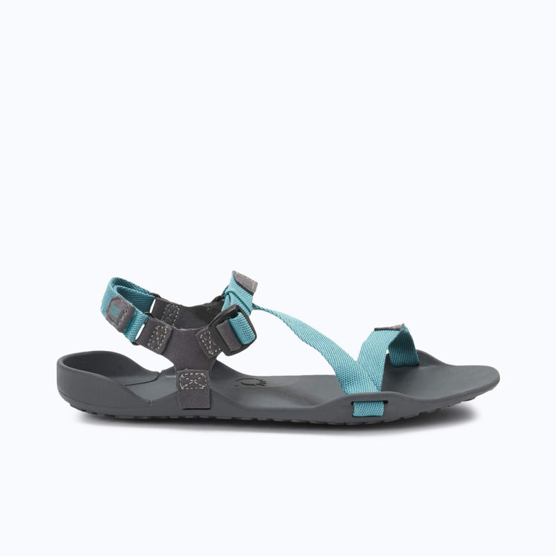 Xero Shoes X-Trek Women Sandal in Teal with Toe Facing Right